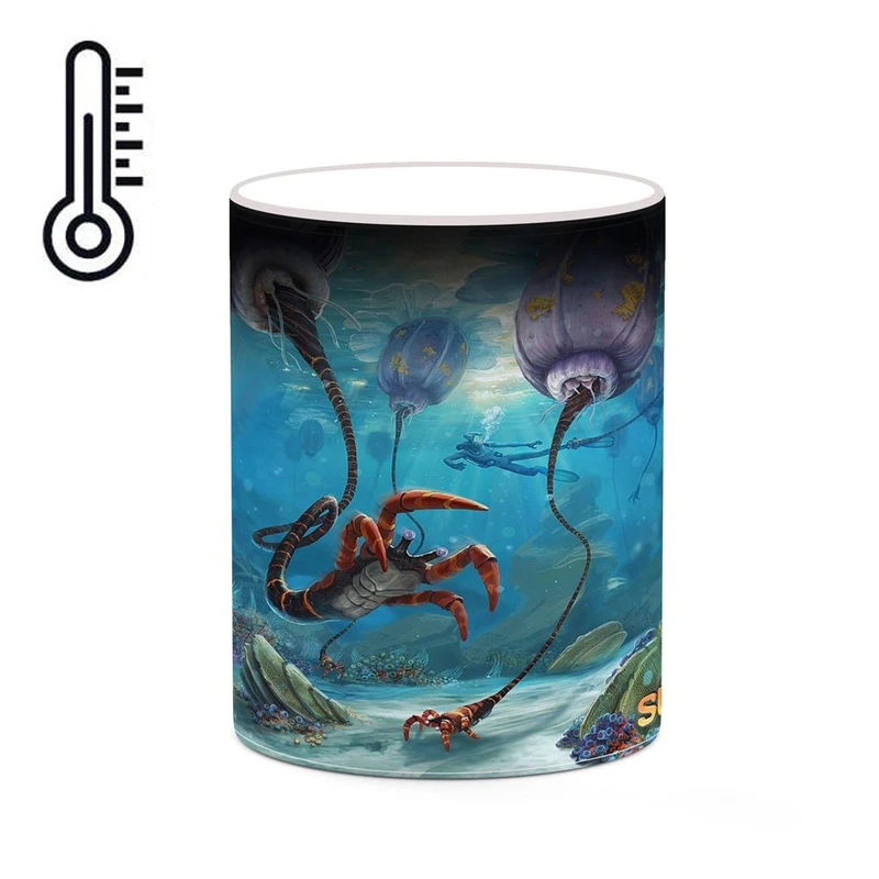 ماگ حرارتی کاکتی مدل بازی Subnautica Game کد mgh30466