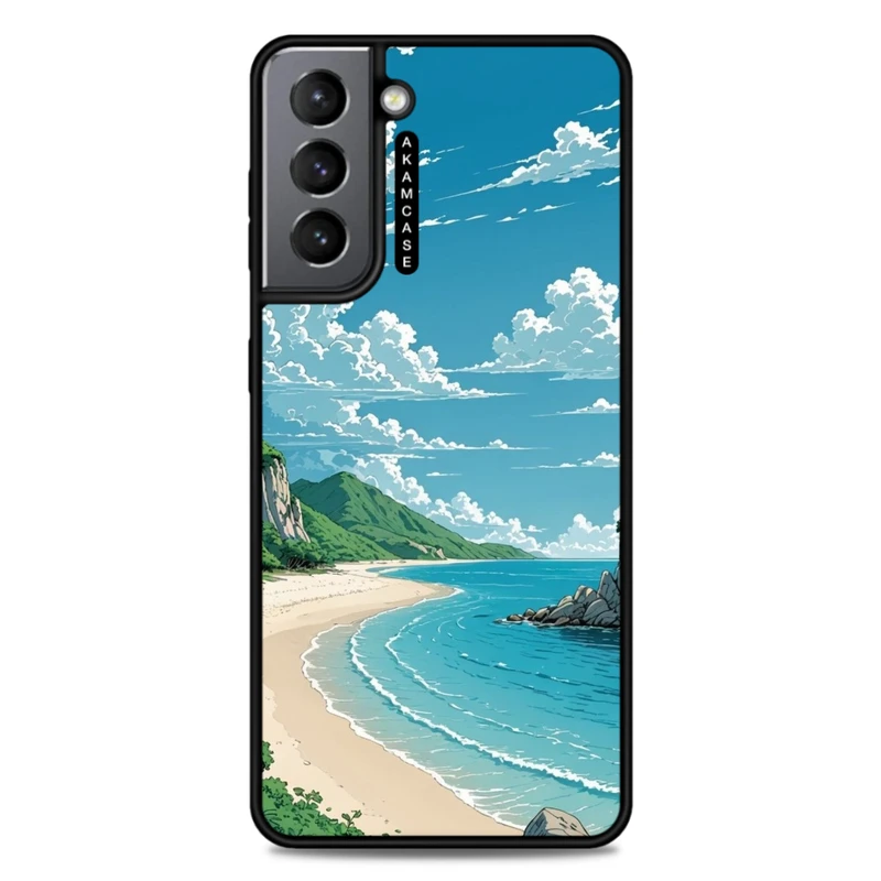 کاور آکام مدل AMC-WSGS21-NATURE-20 مناسب برای گوشی موبایل سامسونگ Galaxy S21