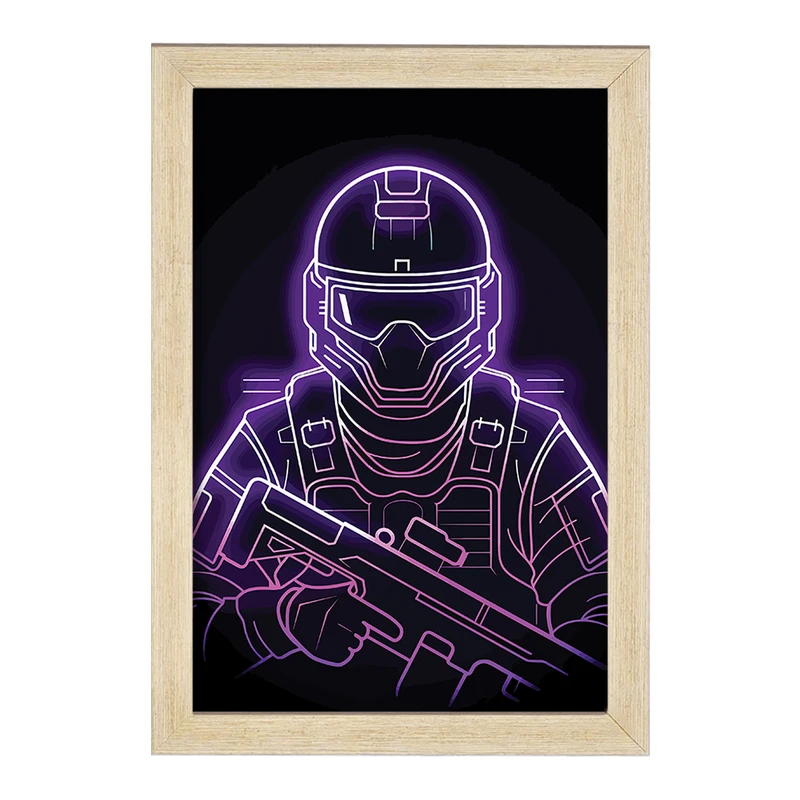 تابلو خندالو مدل کال آف دیوتی (call Of Duty) کد F2305