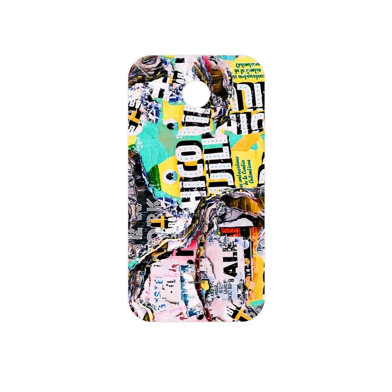برچسب پوششی ماهوت مدل Collage of Teared Paper مناسب برای گوشی موبایل هوآوی Ascend Y330