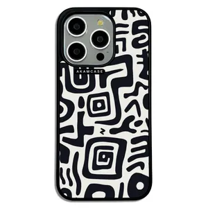 AKAM AMC-WA15PRO-DOODLE7 Cover For Apple iPhone 15 Pro