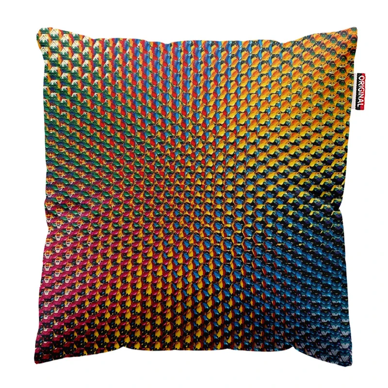 کوسن پاد آفرین طرح رنگی کد 3641 سایز 30*30 سانتی متر