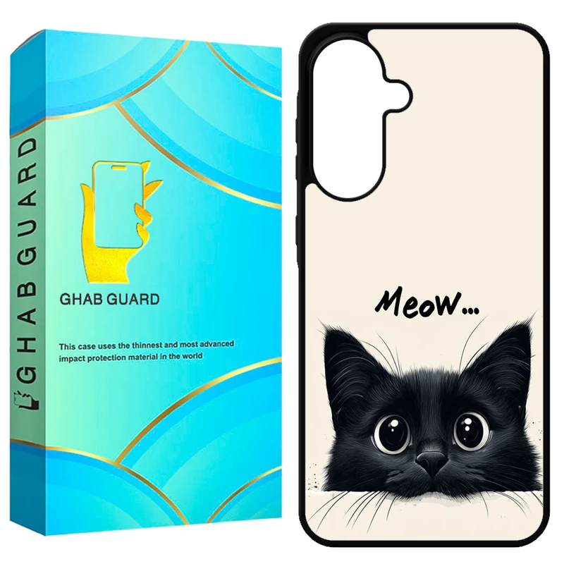 کاور قاب گارد طرح گربه مدل GA57 مناسب برای گوشی موبایل سامسونگ Galaxy A57