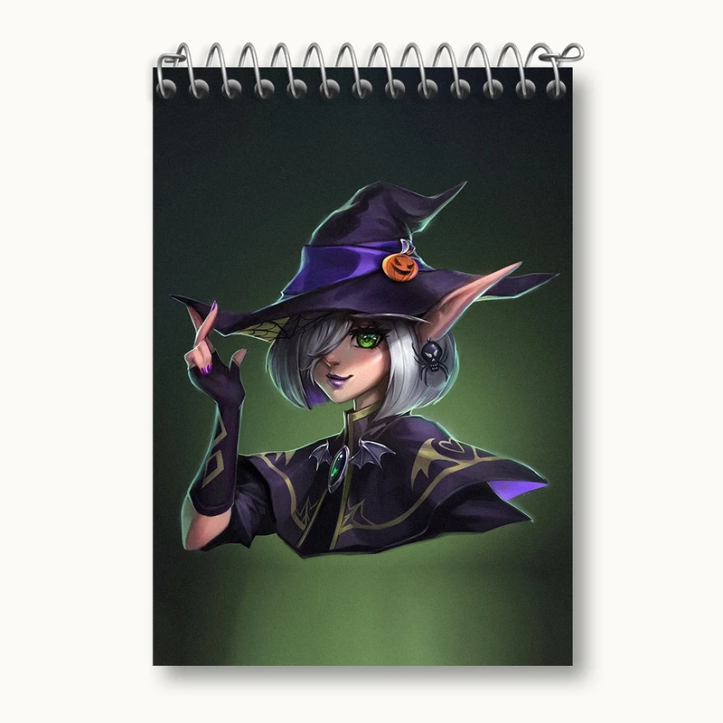 دفتر یادداشت 50 برگ خندالو مدل بازی دنیای وارکرفت (World of Warcraft) کد 31855