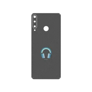 MAHOOT Minimal Headphone Icon Cover Sticker for Huawei Y6p