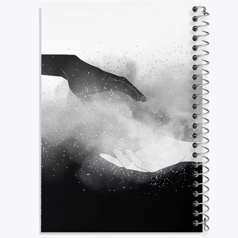 دفتر ژورنال نویسی 50 برگ خندالو مدل نقطه ای طرح آفرینش کد F2864