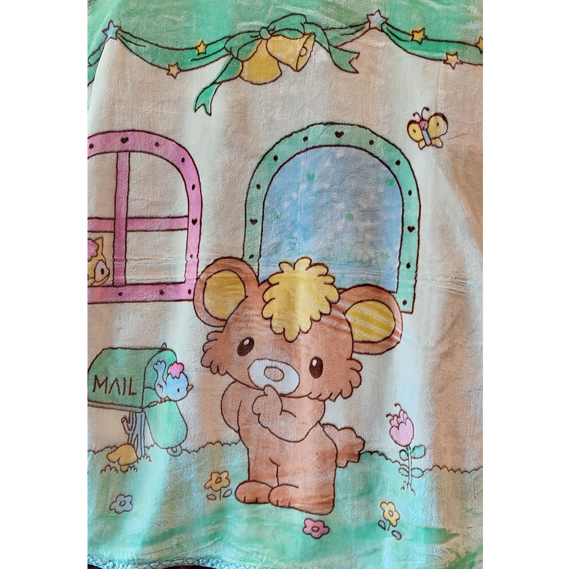 پتو کودک و نوزاد مدل عروسکی کد 10 سایز 80*110 سانتی متر