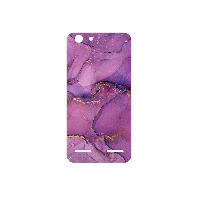برچسب پوششی ماهوت مدل Purple Marble مناسب برای گوشی موبایل لنوو Vibe K5 Plus