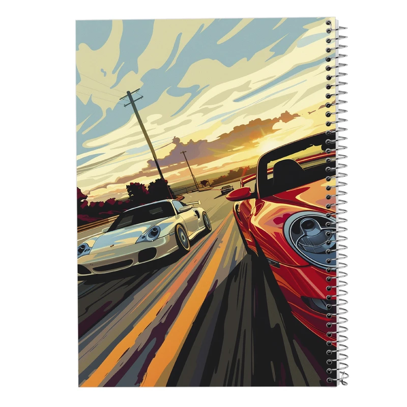 دفتر لیست خرید 50 برگ مدوپد مدل need for speed کد DF13601