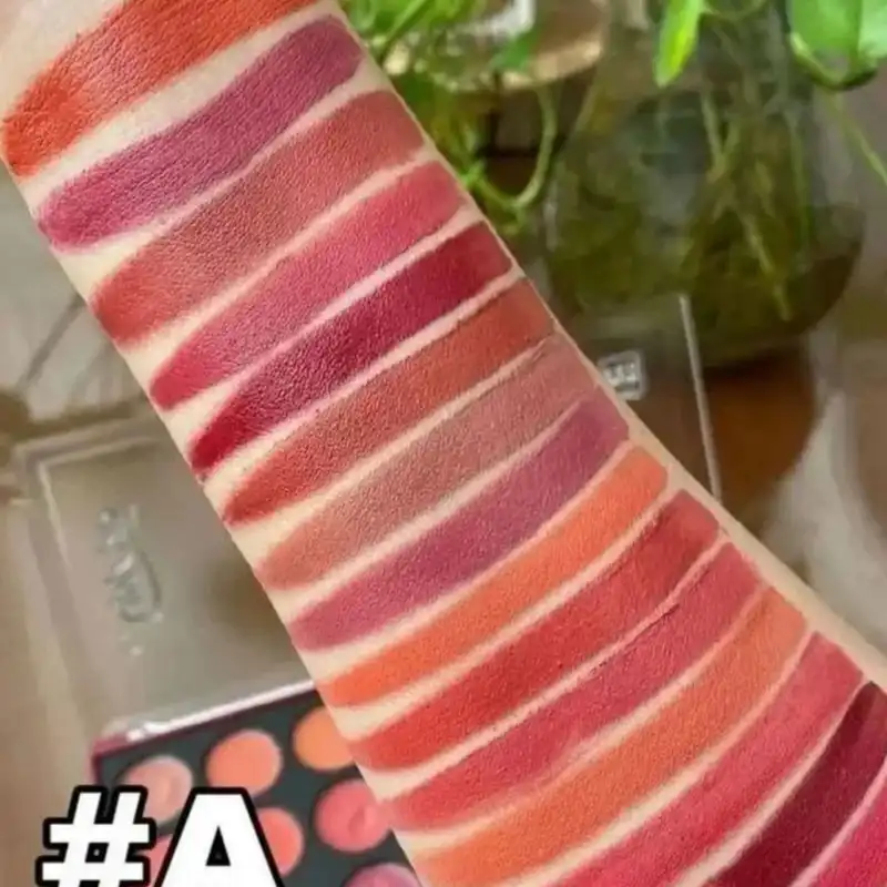 پالت رژ لب جامد آرت‌اسکین مدل 24 شماره A