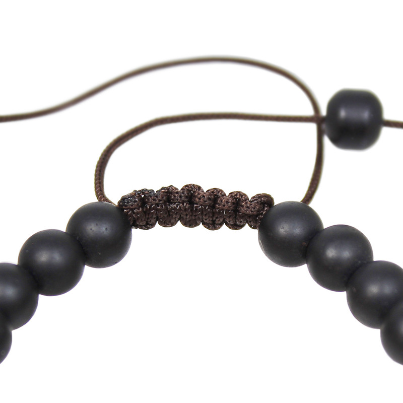 دستبند مدل حدید و اونیکس کد 4717