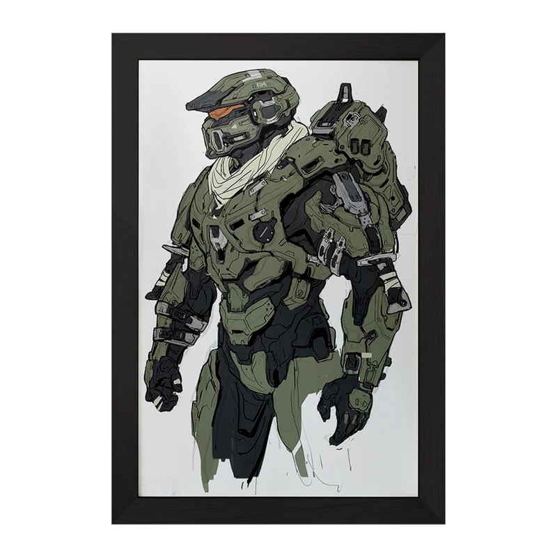 تابلو خندالو مدل بازی هیلو (Halo) کد 31494