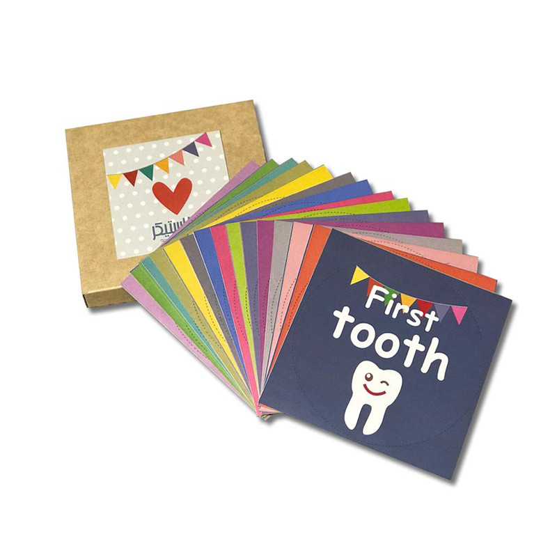 استیکر نوزاد و کودک ما نی‌‌نی مدل لونا بسته 16 عددی