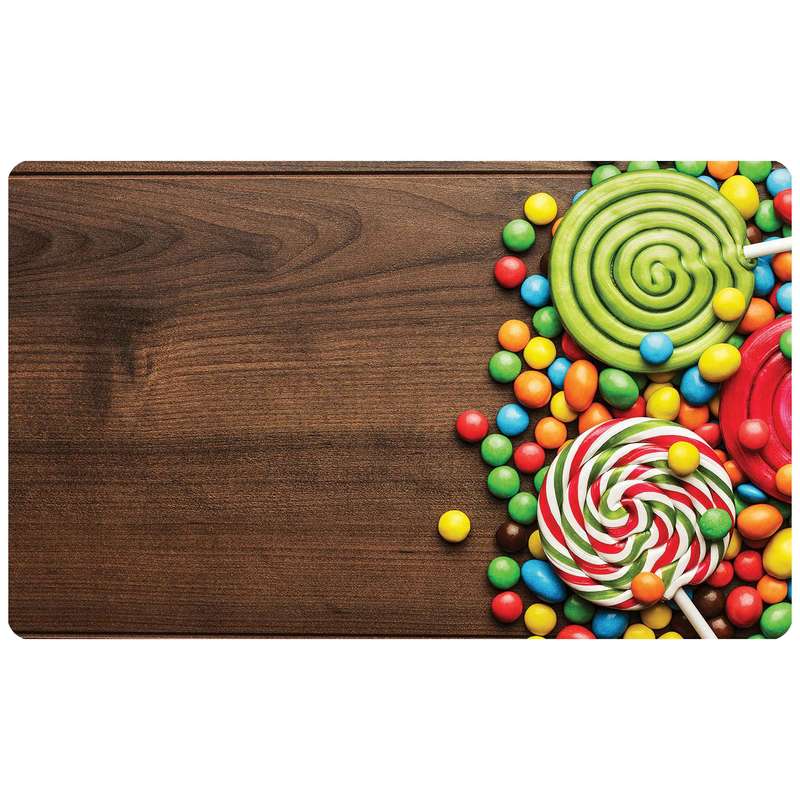 پادری طرح خوراکی اسمارتیز مدل 3602 سایز 76x46 سانتی متر