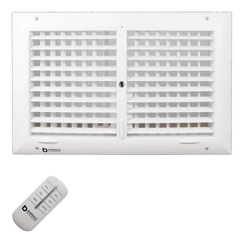 دریچه کانال کولر مدل 30x45 به همراه ریموت