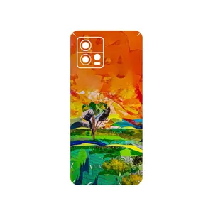 MAHOOT Collage of Painting Cover Sticker for Motorola Moto G72