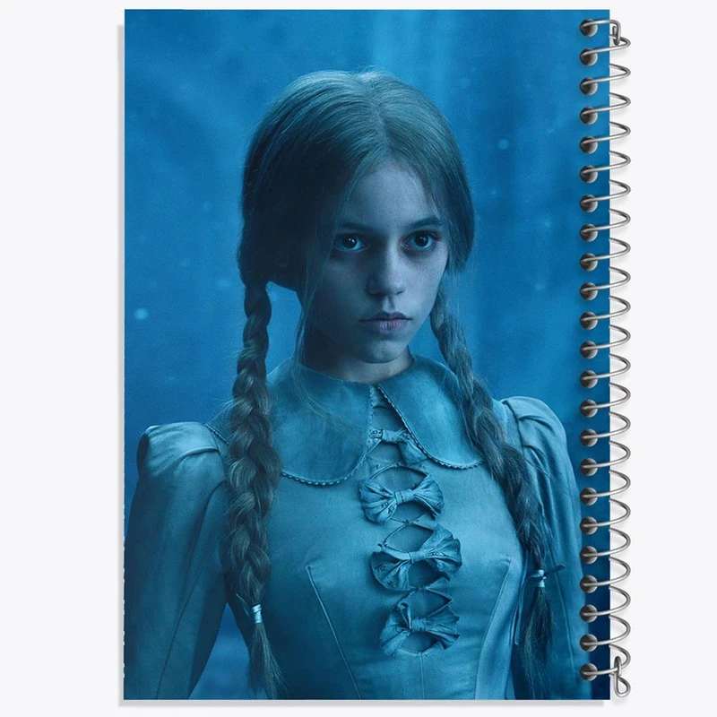 دفتر مشق 50 برگ خندالو مدل سریال ونزدی Wednesday کد 25221