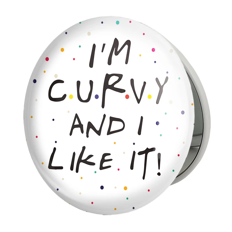 آینه جیبی خندالو طرح سریال فرندز  Friends مدل تاشو کد 3139 