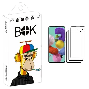 BOK +HD Screen Protector For Samsung Galaxy A51 Pack Of 3
