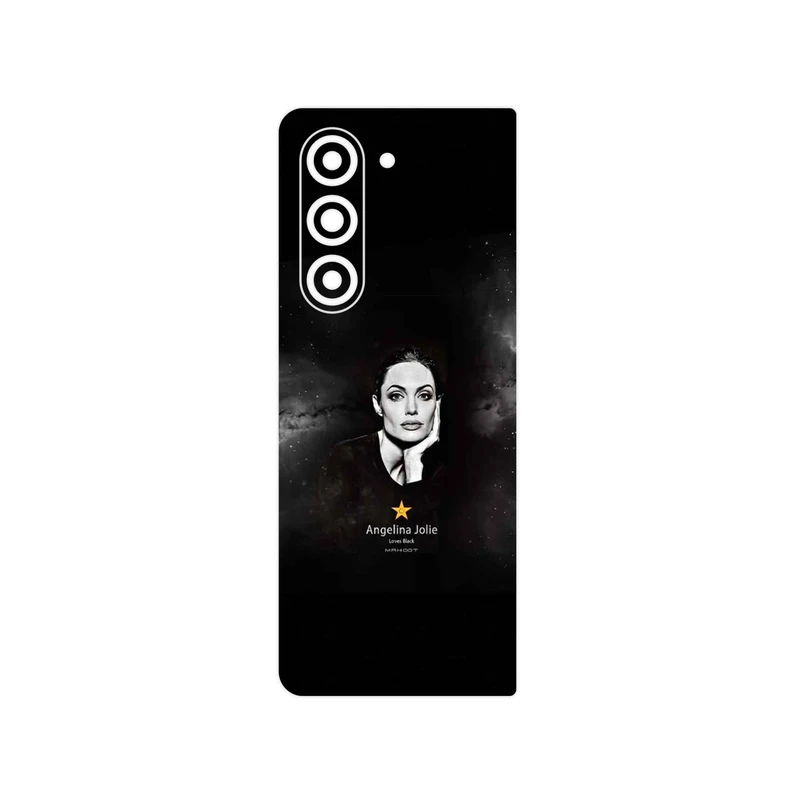 برچسب پوششی ماهوت مدل Angelina Jolie مناسب برای گوشی موبایل سامسونگ Galaxy Z Fold 5