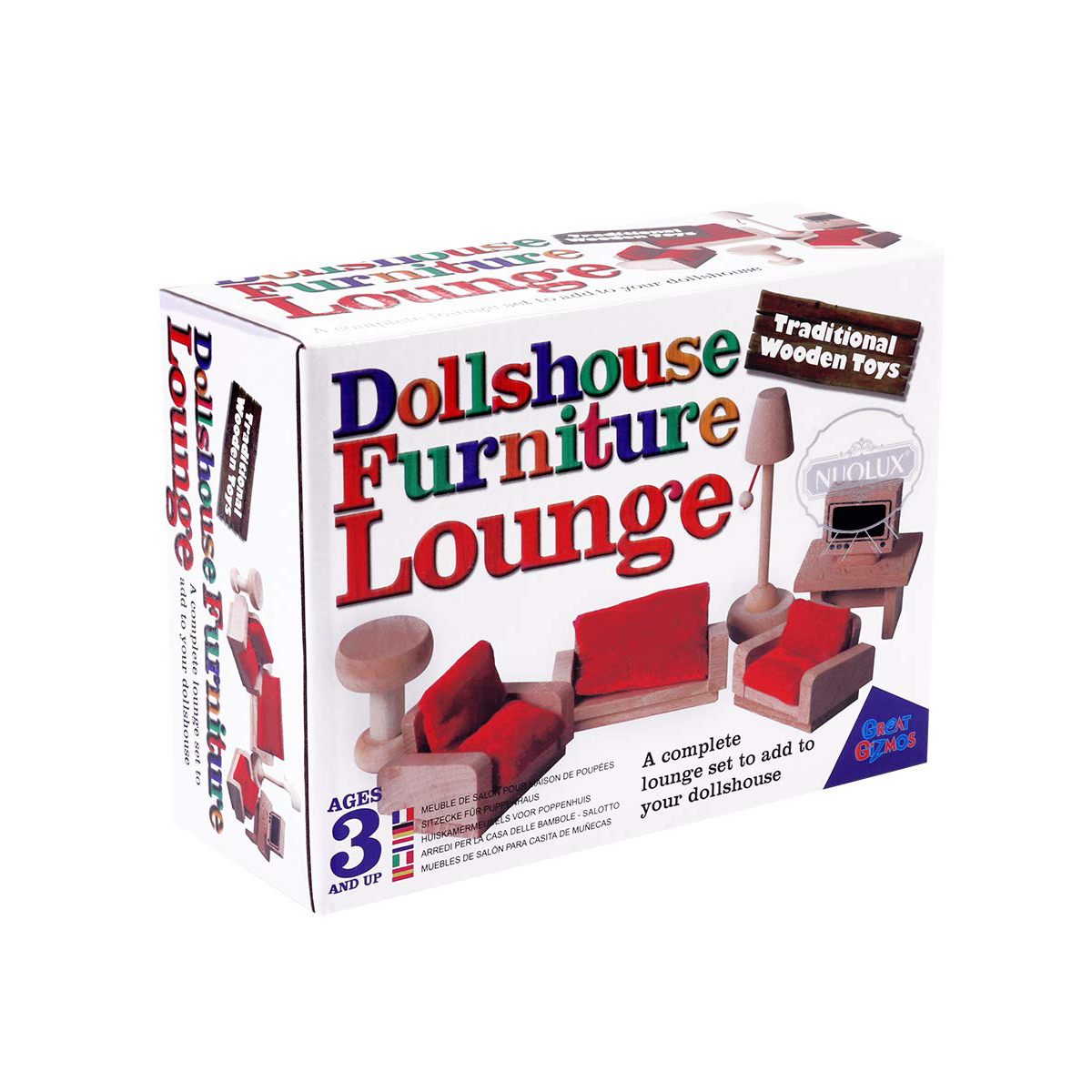 اسباب بازی مدل Dollshouse Furniture Lounge
