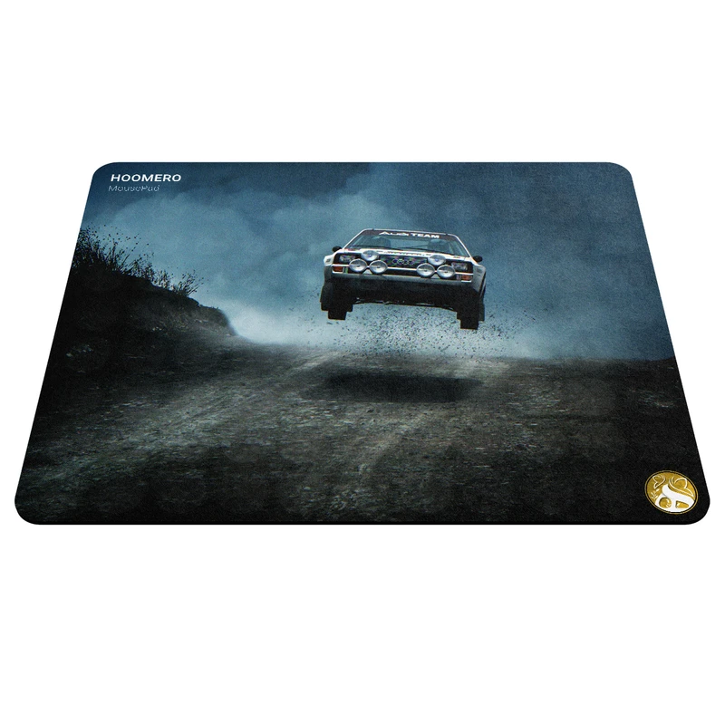 ماوس پد هومرو مدل A6528 طرح بازی ماشین رالی