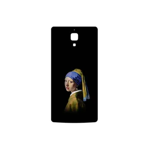 MAHOOT Girl with a Pearl Earring of Vermeer Cover Sticker for Xiaomi Mi 4