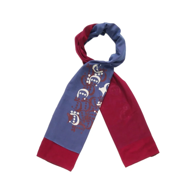 شال زنانه گدار مدل حروف نون