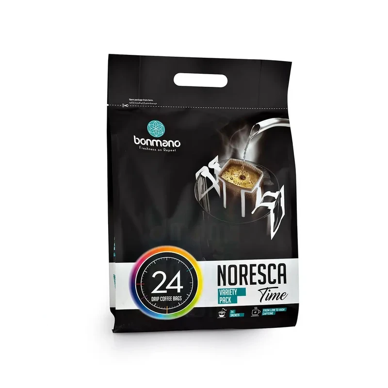 قهوه دمی 24 تایم بن مانو بسته 24 عددی