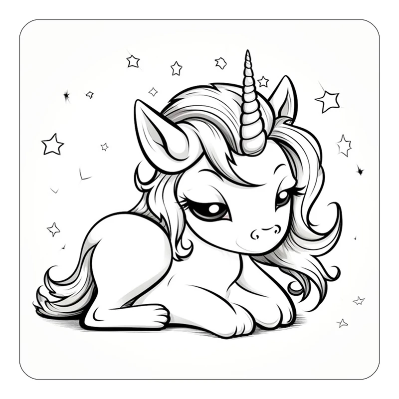 مگنت کاکتی طرح اسب تک شاخ و یونیکورن مدل mp29537