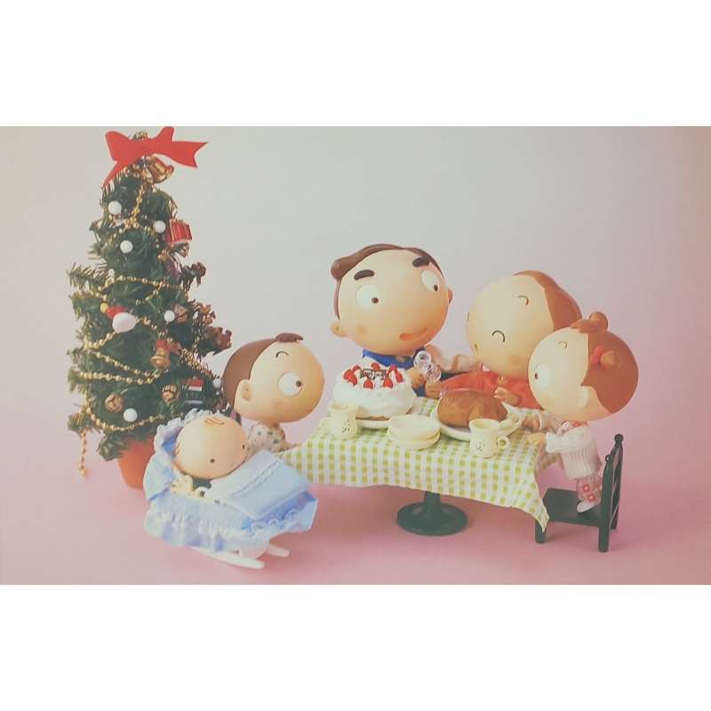 کارت پستال مدل Family