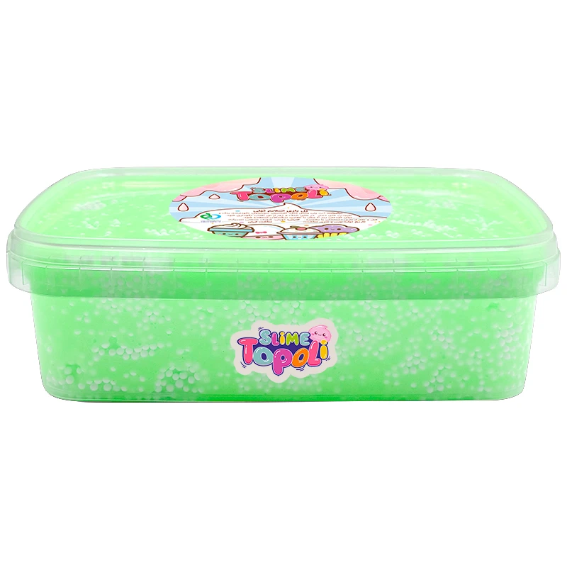 ژل بازی اسلایم تپلی مدل برفی تروپیکال