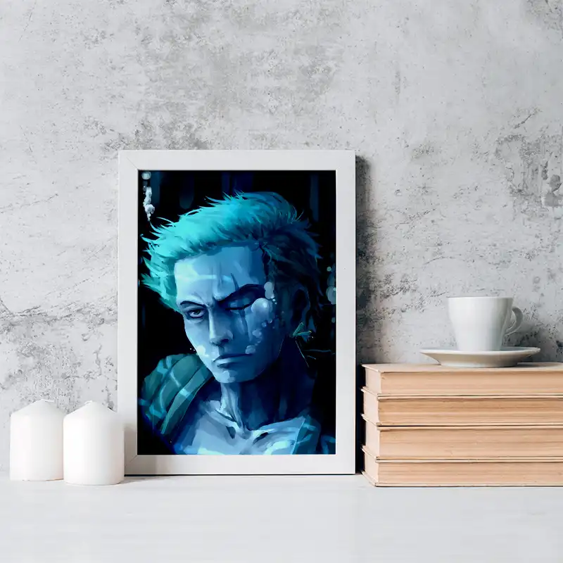 تابلو خندالو مدل زورو انیمه وان پیس One Piece کد 17277