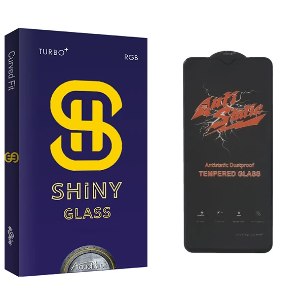 محافظ صفحه نمایش شیشه ای آتوچبو مدل Shiny Glass ANTI-STATIC مناسب برای گوشی موبایل شیائومی Note 8 2021