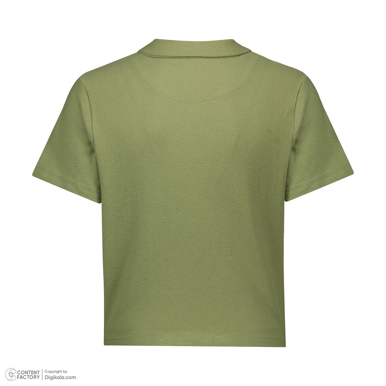 کراپ پولوشرت آستین کوتاه زنانه آر اِن اِس مدل 110223124304 -  - 4