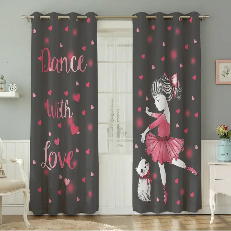 پرده نیروانا طرح کودک مدل مخمل کد 5095سایز 140×280 سانتی متر