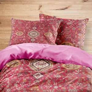 سرویس روتختی مدوپد طرح فرش شیراز مدل C-Shiraz08 یک نفره 4 تکه