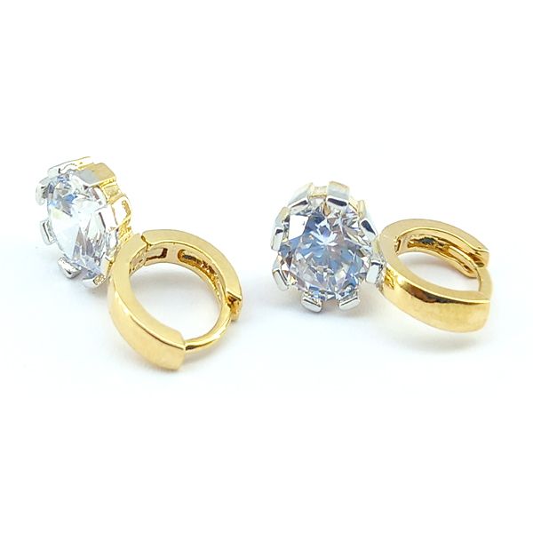 گوشواره دخترانه ژوپینگ مدل نگین مدل 1629 -  - 2