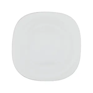 بشقاب غذاخوری َآرادل مدل مربع لب طلا