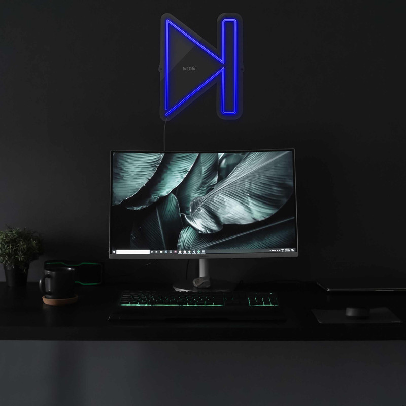 چراغ دیواری نئون دیزاین طرح Next_BL