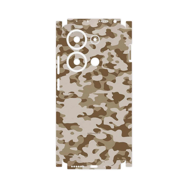 برچسب پوششی ماهوت مدل Army_Desert-FullSkin مناسب برای گوشی موبایل شیائومی Redmi Note 13 Pro 4G