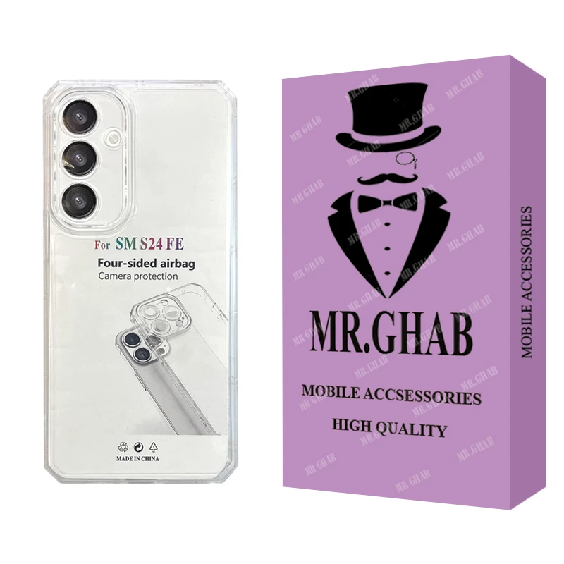 کاور مستر قاب مدل ژله ای مناسب برای گوشی موبایل سامسونگ Galaxy S24 FE