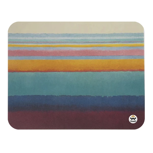 ماوس پد شادیت مدل ابرنگی راه راه کد01 سایز24*19 سانتی متر