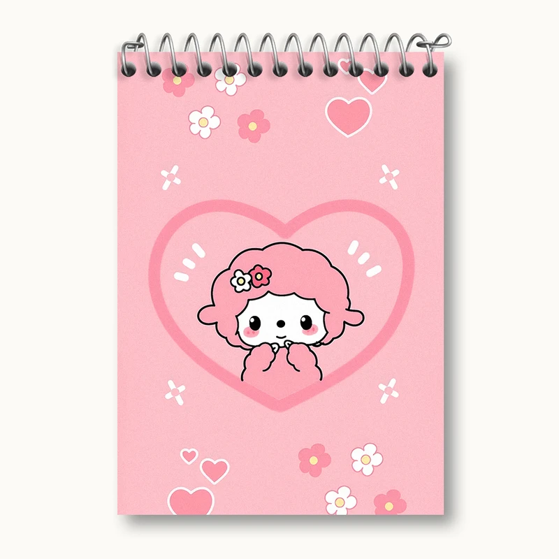 دفتر یادداشت 50 برگ خندالو طرح گوسفند کیوت کد N4790