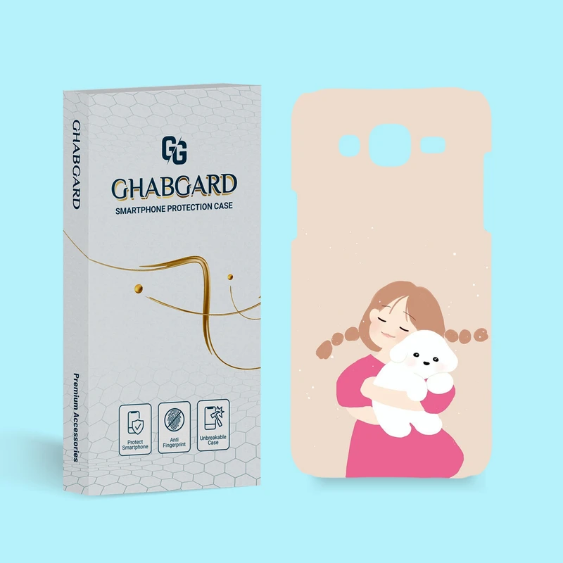 کاور گارد قاب مدل دخترانه مناسب برای گوشی موبایل سامسونگ Galaxy J7 2015 / J700 