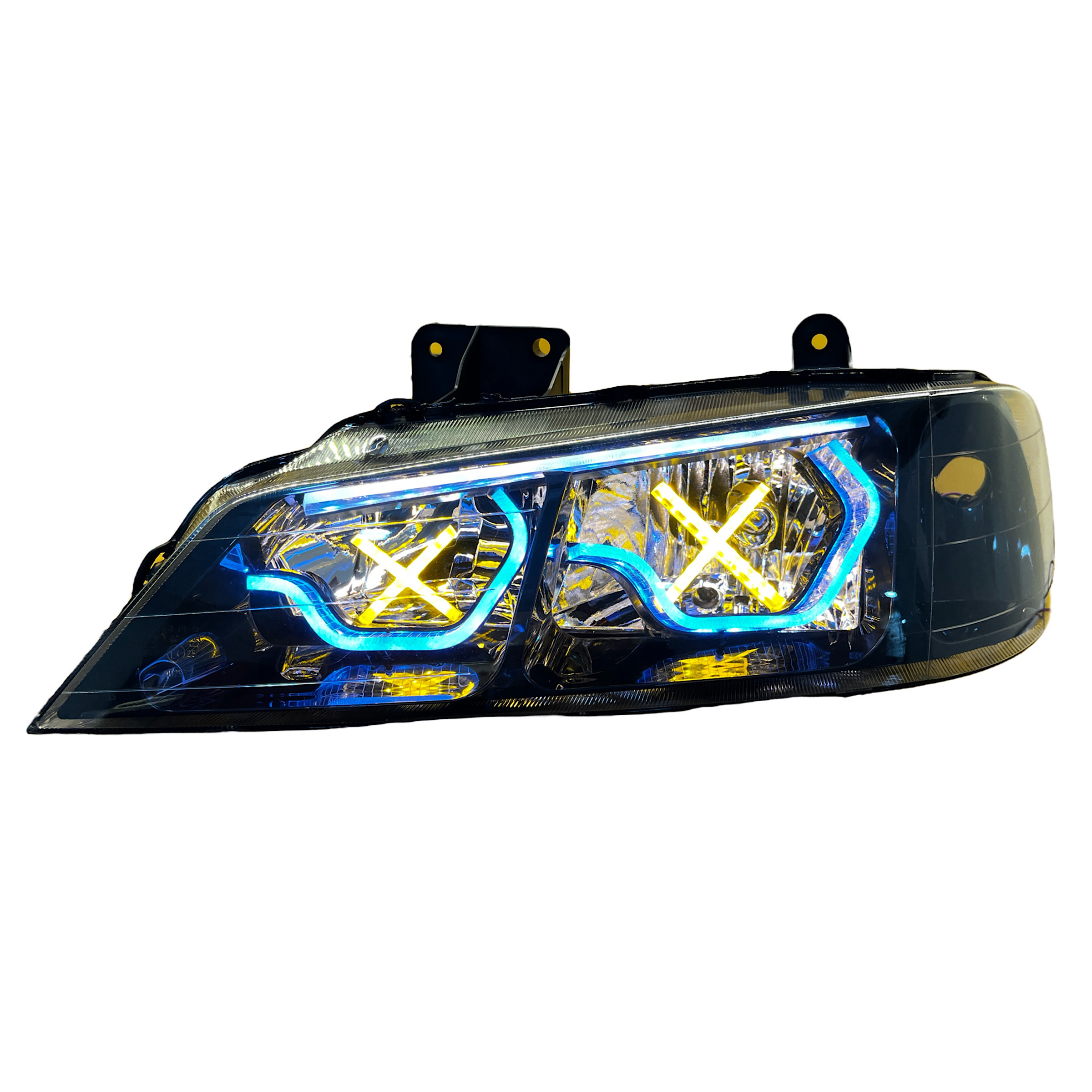 چراغ جلو خودرو مدل فولکالر مناسب برای پژو پارس بسته 2 عددی