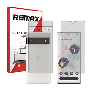 Remax HyMTT model matte screen protector suitable for Google Pixel 6 Pro mobile phone along with phone back protector