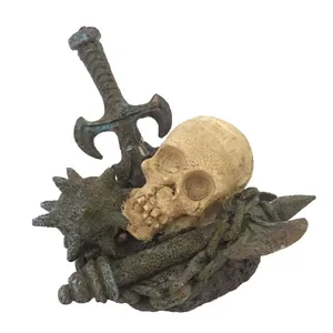 اسکلت تزئینی آکواریوم مدل  died head