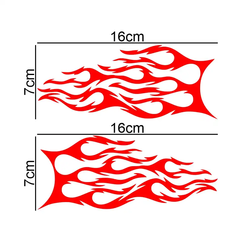برچسب بدنه خودرو طرح بغل لوگو ماشین کد mso270 بسته 2 عددی
