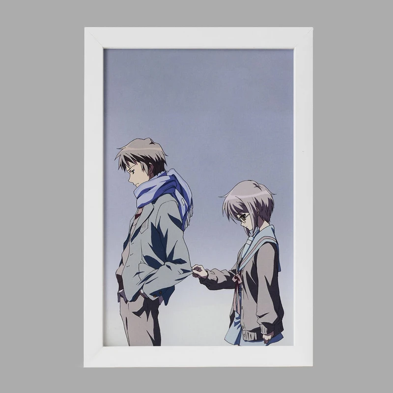 تابلو خندالو مدل کیون و یوکی انیمه ناپدید شدن هارومی سوزومیا The Disappearance of Haruhi Suzumiya  کد 23136